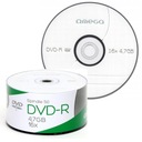 DVD DISKY OMEGA DVD-R 4,7 GB 50 ks.