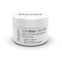 Nacomi White Black Mask s aktívnym uhlím 50 ml