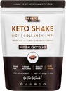 DIET KETO SHAKE ČOKOLÁDOVÝ IZOLÁT KOLAGÉNU MCT OLEJ