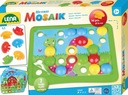 MOZAIKA gombíkové puzzle pre deti VZDELÁVACIE!