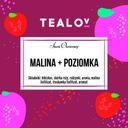 TEALOV čaj Sušené ovocie MALINA S JAHODOU 100G