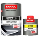 NOVOL PROTECT 320 akrylový základný náter 0,8L + tuhnutie H5520