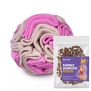 Farebná čuchová loptička PRE PSOV + TRENAŽÉR Noble Snacks RABBIT 100g