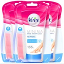 VEET MINIMA 3x SPRCHOVÝ KRÉM NA DEPILACIU VLASOV Sensitive Skin ALOE VIOLET