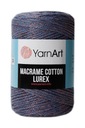 Macrame Cotton Lurex macrame string 731 džínsy