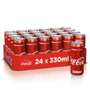 Coca Cola plechovka 24 x 330 ml