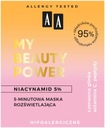 AA MY BEAUTY POWER 5-minútová rozjasňujúca maska