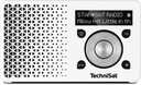 Prenosné rádio TECHNISAT Digitradio 1, biele a strieborné