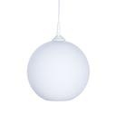 LAMPA 4054 - matná biela guľa - sklo pr. 25 cm