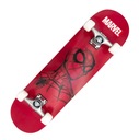 VEĽKÝ DREVENÝ SKATEBOARD 79cm SPIDER-MAN ČERVENÝ