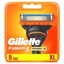 8 x vložky GILLETTE FUSION5 POWER Čepele ORIGINÁL