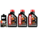 Motorový olej MOTUL 7100 10W40 3 litre + KN filter