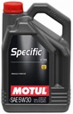 MOTUL ŠPECIFICKÝ OLEJ RN0720 C4 / 226,51 / 9,55535-S4 5W30 5L