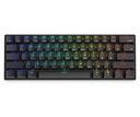 Bezdrôtová klávesnica Krux Neo PRO RGB Gateron Brown