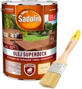 SADOLIN SUPERDECK OLEJ NA TERASY Bezfarebný 5L +