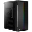 ZAHRNUTIE RGB USB 3.0 WINDOW SPLIT FLOW MIDI AEROCOOL