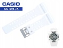 Originálny remienok CASIO GA-100 GA-110 biely matný