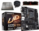 GIGABYTE A520M S2H + RYZEN 5 3600 + 8 GB 3200 MHz