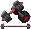 NASTAVITEĽNÉ DUMBLERS 2x20KG BAR SET RUKY