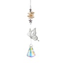 Crystal Wind Chime Moon Sun Catcher Diamantové hranoly