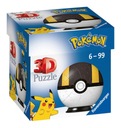 Ravensburger 3D Puzzle Ball: Pokemon black 54 dielikov 11266