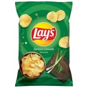 21x 140g LAYS zelené cibuľové lupienky BOX + oblátky