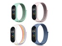 SET 4ks XIAOMI MI BAND 3 4 5 6 NYLON