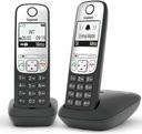 STOLNÝ TELEFÓN GIGASET DECT A690 DUO čierny