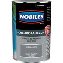 Nobiles Oceľ sivá chlórovaná guma 0,9L RAL7046