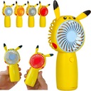 PRENOSNÝ HRUCKÝ VENTILÁTOR PIKACHU USB VENTILÁTOR MINI POKEMON VENTILÁTOR