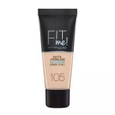 Maybelline Fit Me Mattifying Foundation 105