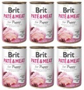 Brit Pate&Meat Puppy 6x400g