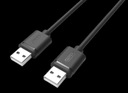 Unitek Y-C442GBK USB 2.0 AM-AM kábel 1,5 m