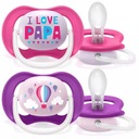 AVENT AIR I LOVE PAPA cumlík 6-18m 2 ks 080/04