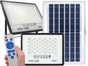 Solárny LED reflektor 100W IP67 pre garážovú záhradu