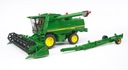 Bruder 02132 John Deere T670i veľkozrnový kombajn