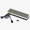 32x8 LED matica s MAX7219, zelená