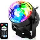 KOLOROFON lampa DISCO guľa STROBOSKOP RGB laser