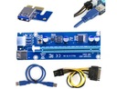 Riser rev 006C USB 3.0 PCI-E 1x-16x 6PIN SATA