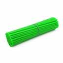 Green 72 PCS Spoke Wraps Ochranný kryt kože