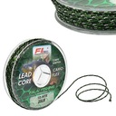 LEAD CORE 10m CAMO-FLEX 25lb pletený náväzec