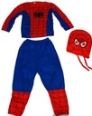 Kostým spider man spiderman veľkosť 122-128