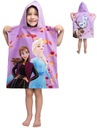 FROZEN ANNA ELSA PONCHO PONČO UTERÁK BAZÉN