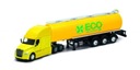 NÁKLADNÉ VOZIDLO WELLY S PRÍVESOM 1:64 FREIGHTLINER CASCADIA