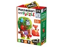 HEADU Montessori Puzzle les+figúrky vek 2-4 20133