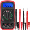 RUČNÝ RUČNÝ MULTIMETER DIGITÁLNY MERAČ PRÚDU XL830L PRO + OSTRÉ KOLÍKY