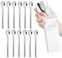 AMEFA CUTLERY BLISS ZMRZLINOVÝ DEZERT 12 LYŽIC LATTE