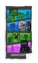 Osuška MINECRAFT CREEPER 70cm x 140cm