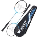 WISH Sada 2x IZODYNAMICKÁ bedmintonová raketa + obal