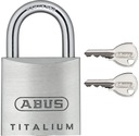 ABUS VISIACI ZÁMEK S VODEODOLNÝM KĽÚČOM TITALIUM 727 40MM